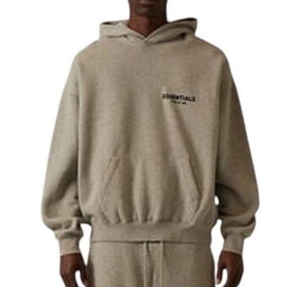 Fear of God Other - 💎✨BRAND NEW✨💎Essentials double line front and back letter flocking deep oats